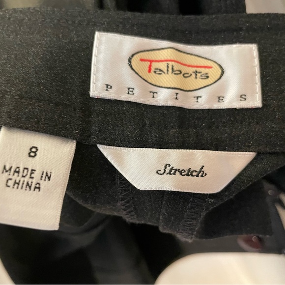 Talbots Petites black pants - Picture 2 of 5